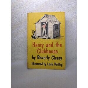 Vintage Henry and the Clubhouse by Beverly Cleary Book – Classic Children’s